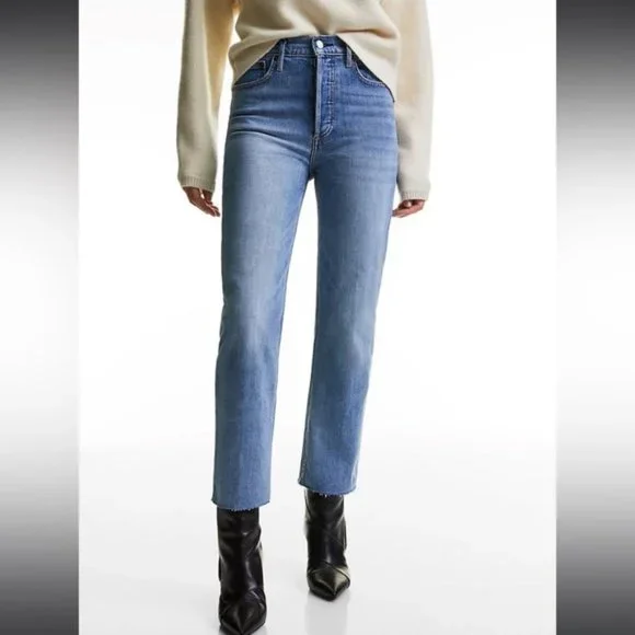 ❗️SOLD❗️Denim Forum Arlo High Rise Jeans Size 29 - Picture 2 of 14